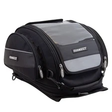 BikeTek Waterproof Magnetic Motorcycle Tank Bag Converts To Rucksack 30L Black