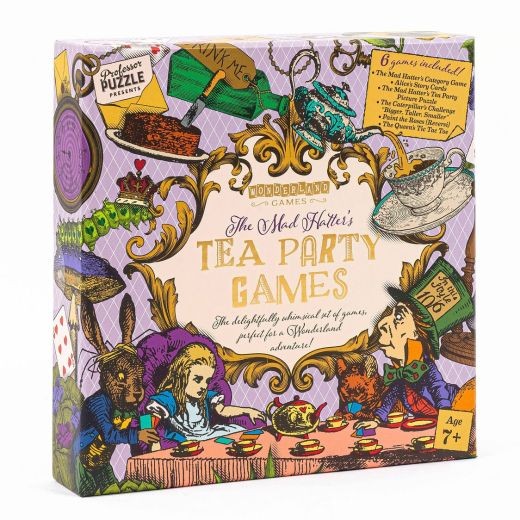 Professor Puzzle Mad Hatters Tea Party Games Set