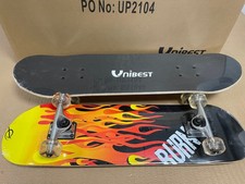 Skateboard Funboard Holzboard von Unibest 80x20 cm (3)