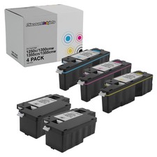 5PK BLACK COLOR Toner Cartridge for Dell Laser 1350cnw 1355cn 1355cn C1765 C1765