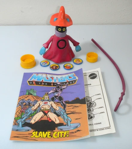 99% Complete 1984 Orko MOTU Masters of the Universe Vintage Figure Instructions
