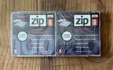 2 iomega Zip 100 Disks Formatted for IBM Compatibles Sealed NOS