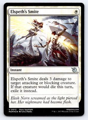 Elspeth's Smite FOIL  - March of the Machine - MTG