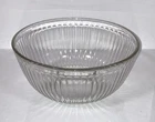 Large Pyrex Ribbed 10 Cups Clear Glass Mixing Bowl 7403-S USA