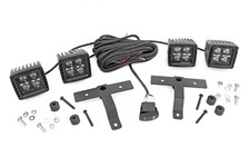 Rough Country Quad LED Ditch Light Kit for 18...