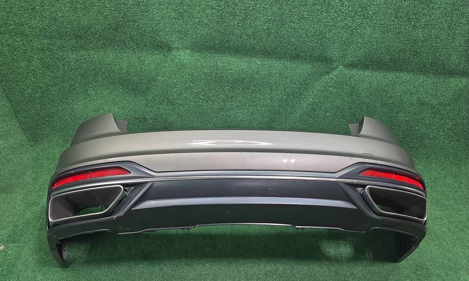 2020-2025 Audi A4 Rear Bumper Cover Gray Z8 Oem 8w5807067f / 8w0807521aa