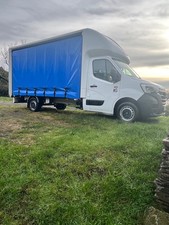 Renault Master Red Dci 2.3 Luton Curtainside Diesel With Del Tail Lift 70 Reg