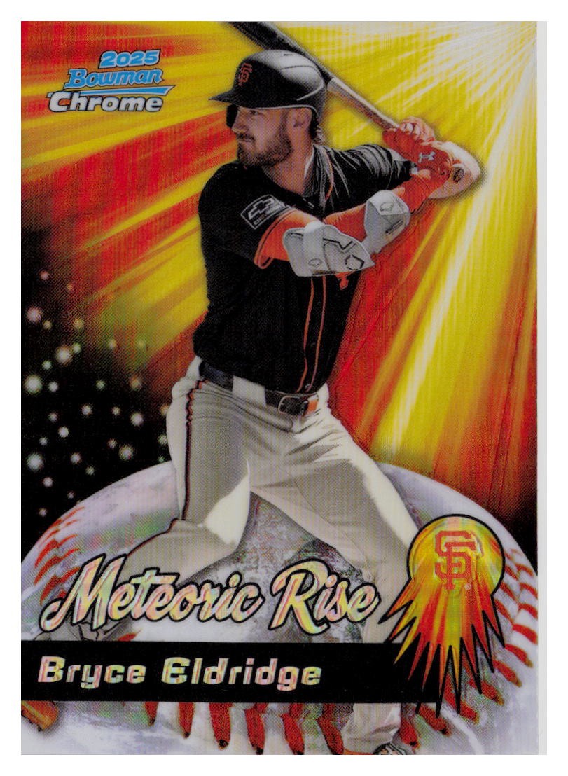 2025 Bowman Chrome #MR-1 Bryce Eldridge Meteoric Rise