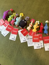 New ENTIRE SET of 9 Pikmin Plush Keychains Nintendo Store Japan EXCLUSIVE