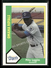 1990 CMC AAA/ProCards A & AA - Mike Loggins #187 RC Rookie