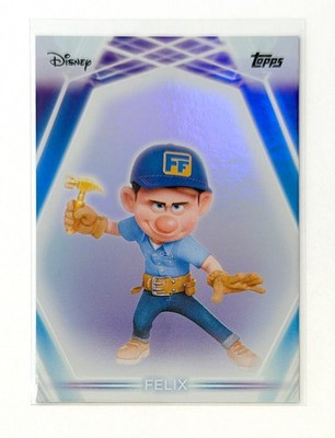 Fix-It Felix, 2026 Topps Disney Neon Rainbow Foil #108 Wreck-It Ralph