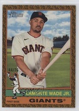 2025 Topps Heritage High Number SP Color of the Year 44/76 LaMonte Wade Jr 16tx