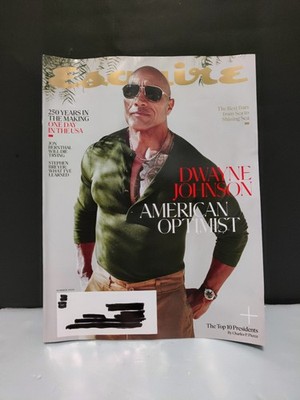 Esquire Magazine Summer 2026 Dwayne Johnson Health Scare Moana ''The Rock''