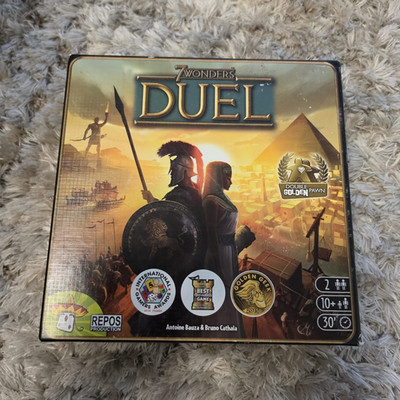 Repos Production 7 Wonders Duel Board Game Golden Geek 2 Players 10+ MPN DUEL-E 