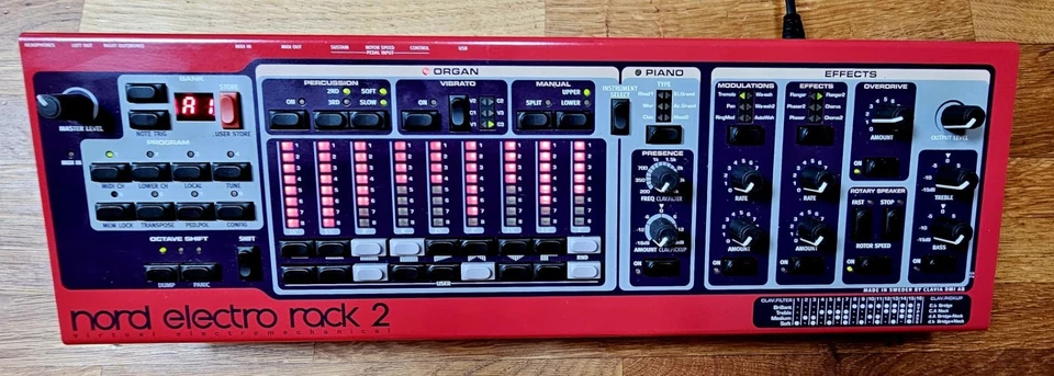 Nord Electro 2 Rack Electric Piano, Hammond Organ, Flight Case, Fully Serviced. - Image 3 of 4