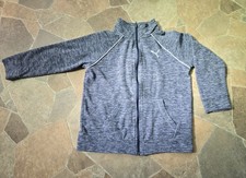 Puma Fleece Jacket Size Youth Large 12-14 Blue