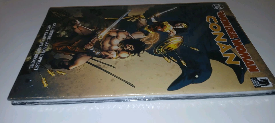 Wonder Woman & Conan Hardback Graphic Novel NEW SEALED DC Dark Horse Comics RARE Foto 3 de 4