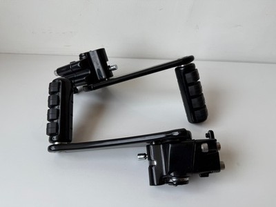 Harley Davidson Kuryakyn - 7059 - Adjustable Passenger Pegs, Gloss Black
