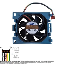 Fan System Cooling Server Cooler HP 508110-001 AVC DASA0925B2S Proliant ML350