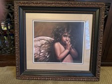 Beautiful Child Angel Portrait By Artist Na Noel. 