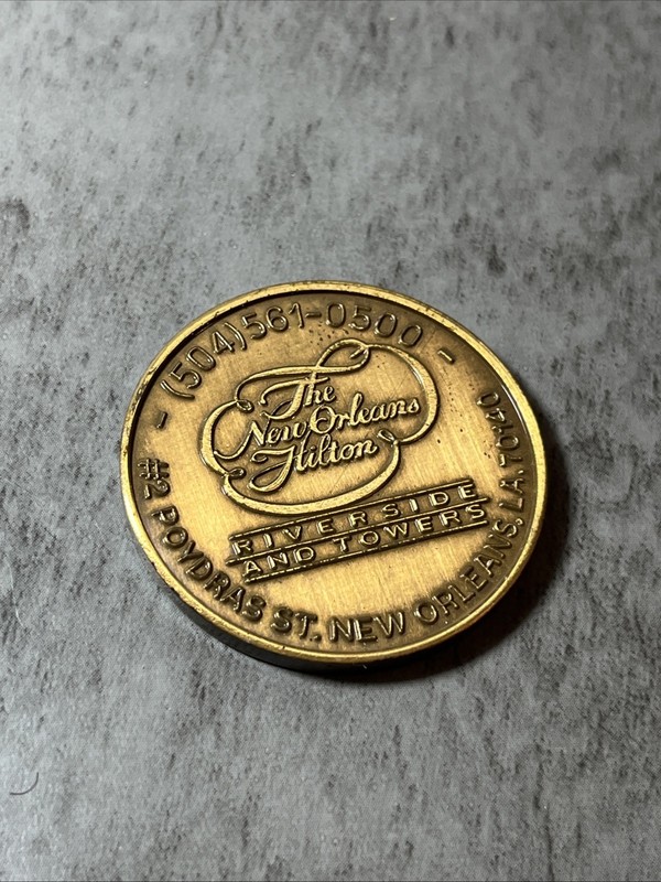 Vintage New Orleans Hilton Riverside & Towers  Paul D. Buckley General Manager