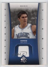 2006-07 SP Authentic Authentic Fabric Darko Milicic #AF-DM 4f5
