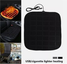 Universal 12V Car Seat Pad Cushion Cover Electric Heating Heater Warm Heated Mat