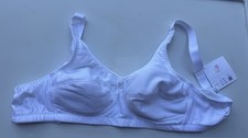 American Breast Care ABC White Mastectomy Bra - Style 103 - Size 38B - NWT