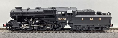Bachmann H0 32-575 Dampflok Black Ivatt Class4 No.3001 LMS mit DCC m.OVP 