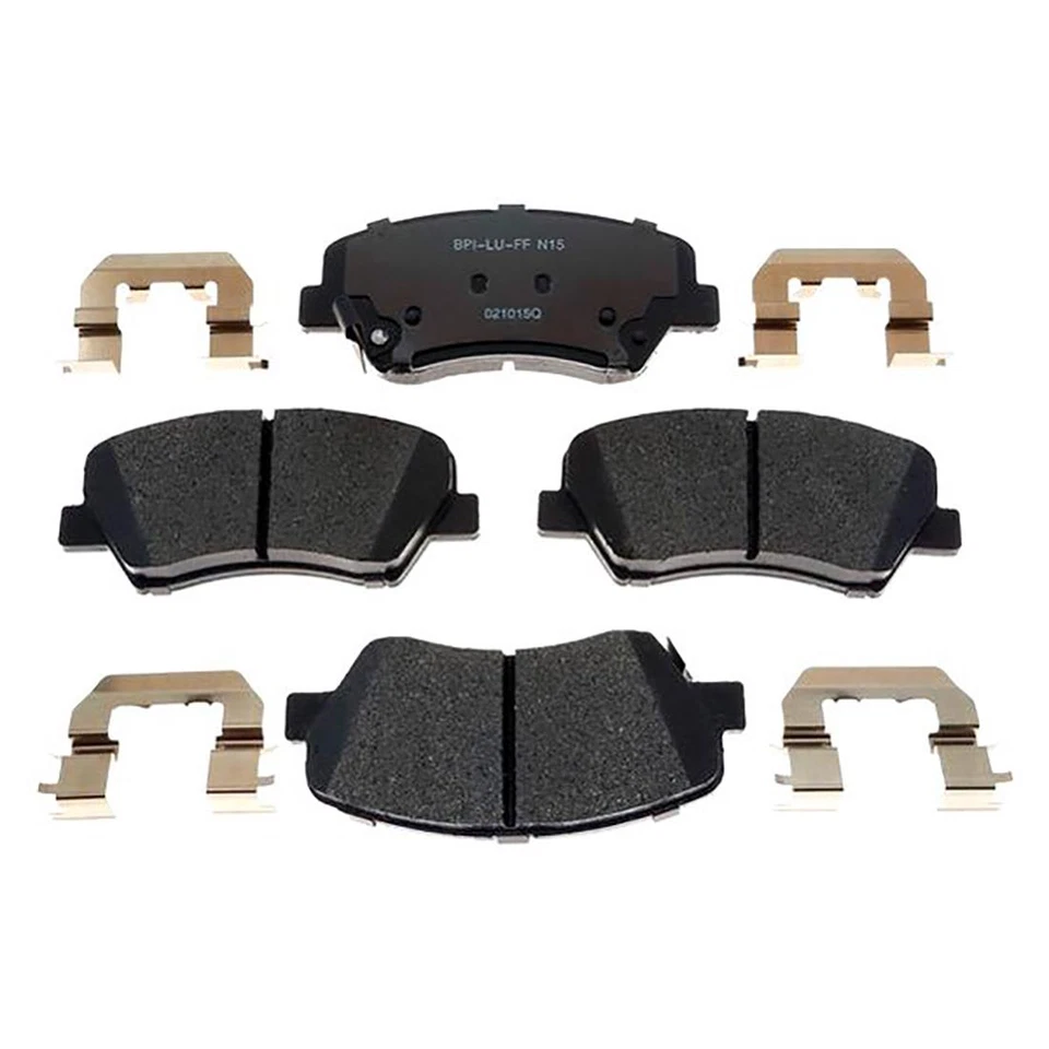 Rotores de freno delanteros traseros y pastillas de freno de cerámica para Kia Forte 2014-2016 - Raybestos Foto 2 de 4