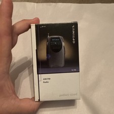 Vintage Optimus Am/Fm Pocket Radio Cat No. 12-799