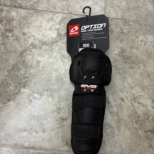 EVS  OPTK16-BK-M Option Knee Guard Black - fits Mini