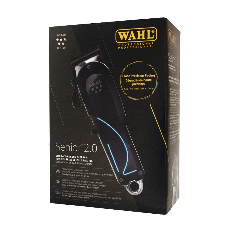 Wahl Professional 5-Star Senior 2.0 Cordless Clipper #3027984 | eBay
