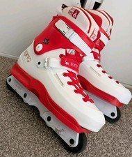 USD Sway Montre Livingston Pro Aggressive Inline Skates MYFIT Fat Boy liners UK9