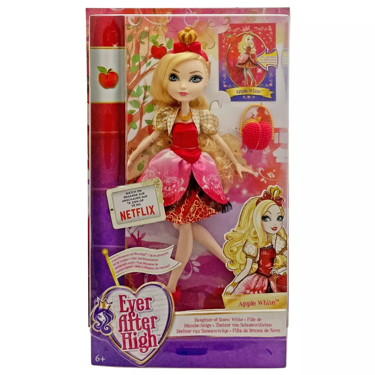 Ever After High Boneca Primeiro Capítulo - Apple White Bbd52 - MP Brinquedos