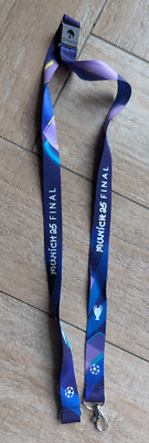Lanyard UEFA Champions League final 31.05.2025  Inter vs PSG Orginal Neu France
