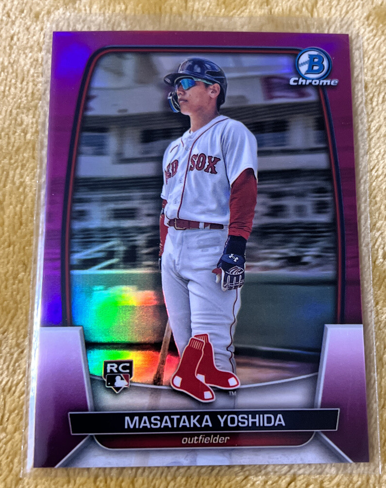 ゲームセンター・ゲームカード Bowman Masataka Yoshida Blue Rookie Masataka Yoshida 2023 Bowman Chrome #75 Color Run Rookies