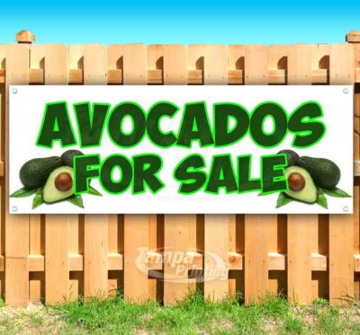 AVOCADOS FOR SALE Advertising Vinyl Banner Flag Sign Many Sizes SB01051