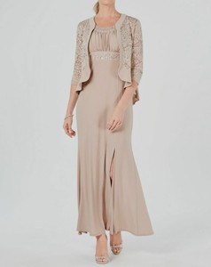 beige sparkly dress