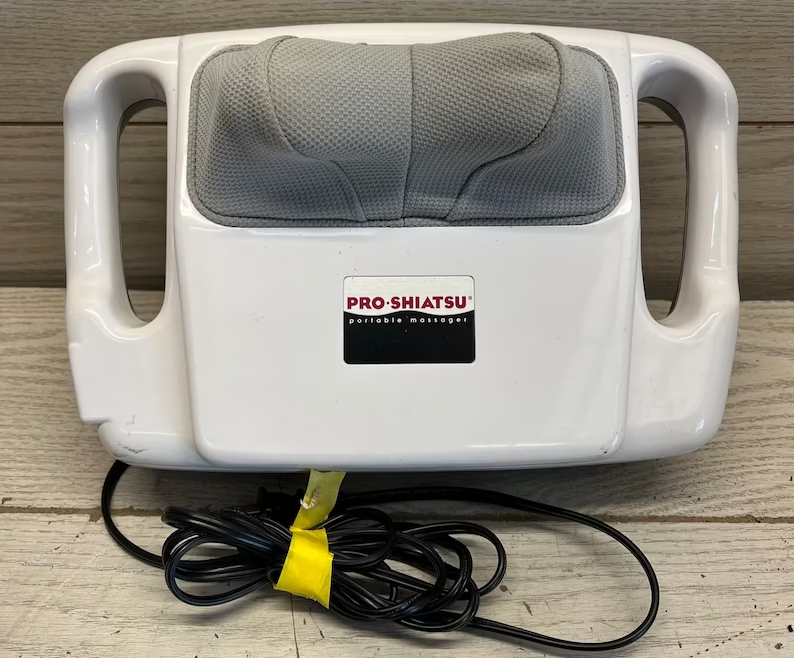 Pro Shiatsu 9232 Portable Massager Kneading Neck Legs Arms And