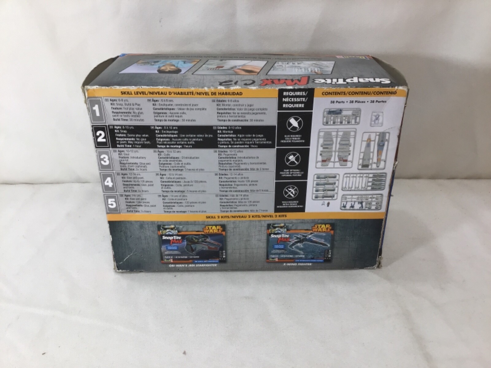 2015 Revell Star Wars X-Wing Luke Skywalker Model Kit Boxed Sealed FREESHIP