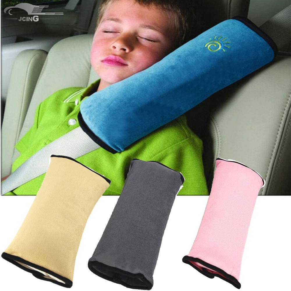 Harness Shoulder Sleep Pillow Cushion Kids Car Safety Seat Belt Covers Pad  Strap