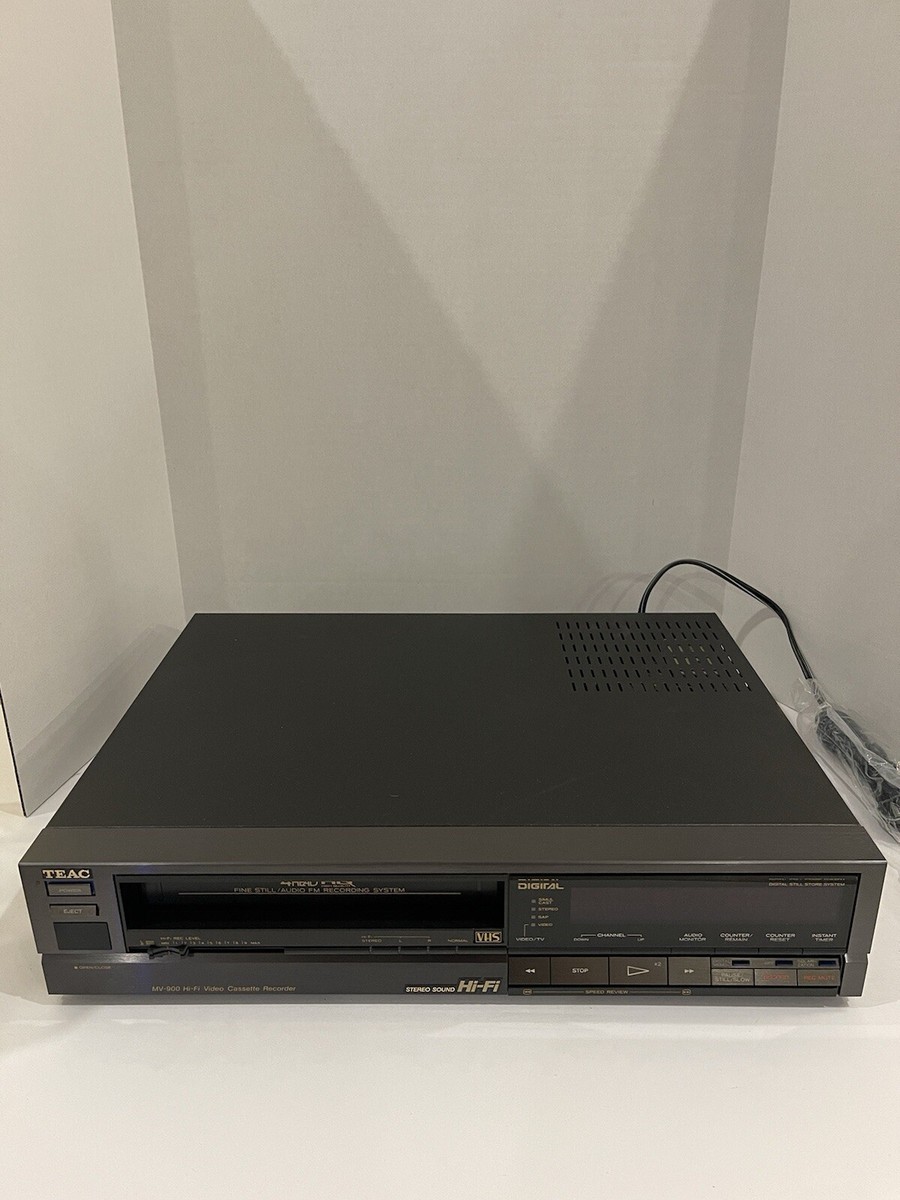 TEAC MV-900 Hi-Fi Video Cassette Recorder (original box) | eBay