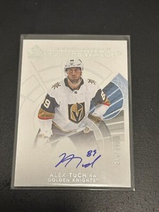2017-18 SP Authentic Auto Future Watch /999 Alex Tuch #119 Rookie Auto RC