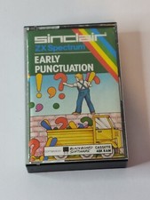 ZX Spectrum Game Tapes - Early Punctuation : Sinclair Research Ltd
