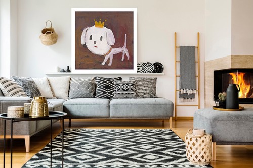 Yoshitomo Nara - Dog, Giclee Print, Japanese Art Poster, Asian Art Wall Decor - Picture 5 of 9