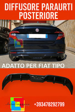 🔥 1187 Diffusor Geeignet für Fiat Tipo Limousine 2015 + Look Sport Rau 🔥