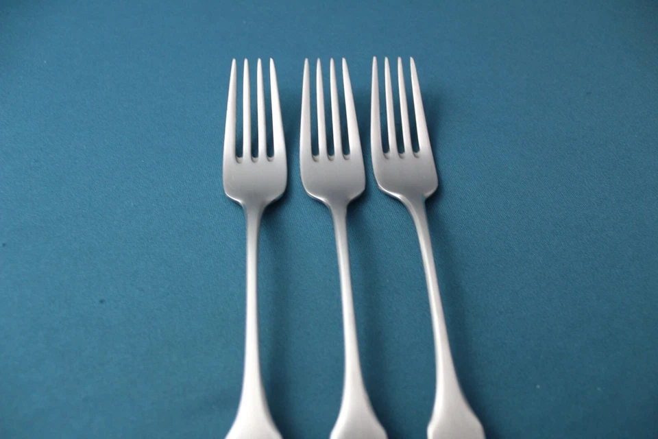 3 Dinner Forks WMF PILGRIM Satin Stainless Germany 7 1/2" - Image 3 of 4