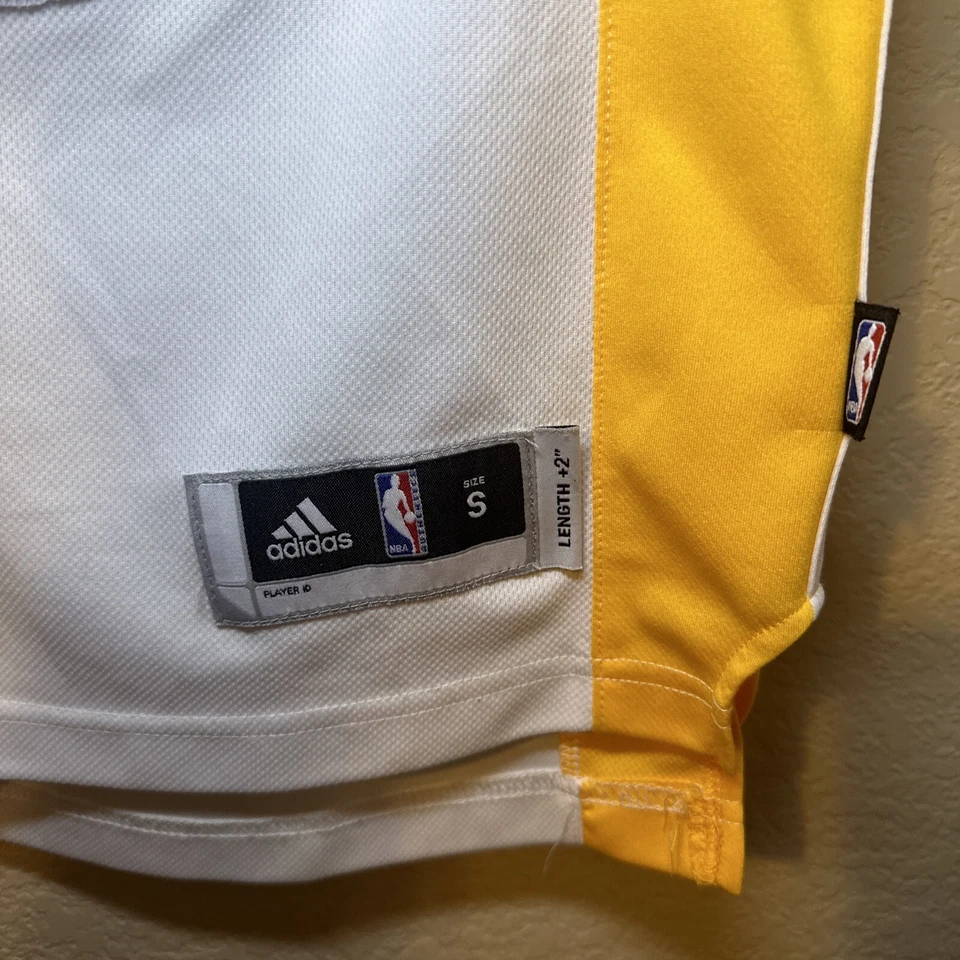 Camiseta Adidas Golden State Warriors #12 Andrew Bogut Azul Juvenil Pequeña Foto 2 de 4