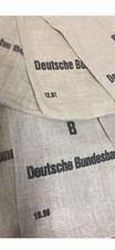 Original Bundesbank Geldsack 3 Stück Münzsäcke  Leinen